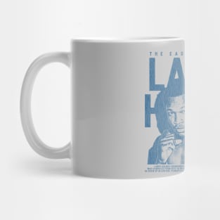 Larry Holmes Vintage - Retro Blue Mug